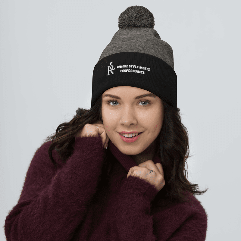 RANKL Bi-Color Pom Beanie