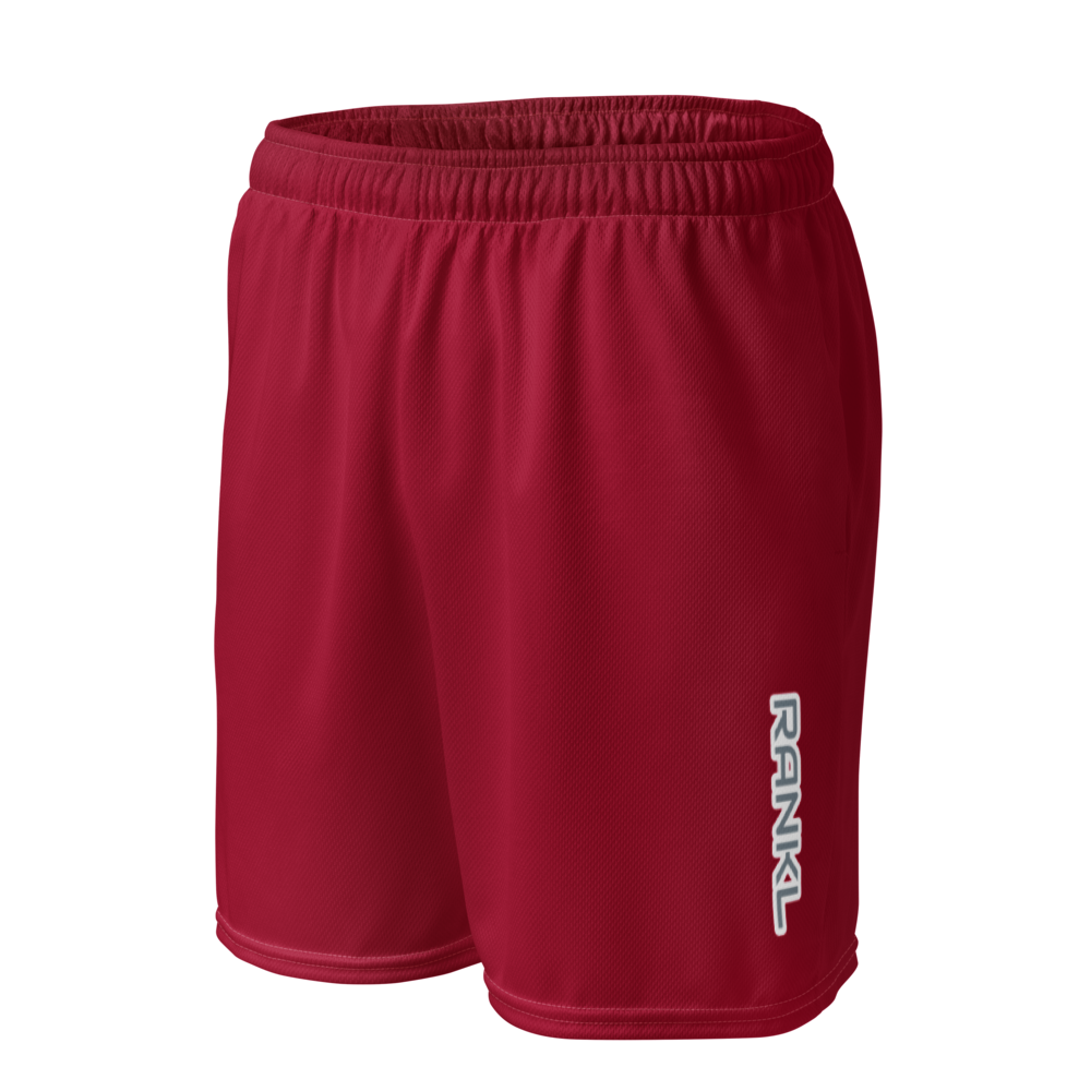 RANKL Maroon Flex Shorts