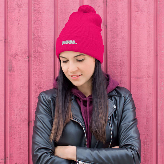 RANKL Fuchsia Glow Pom Beanie