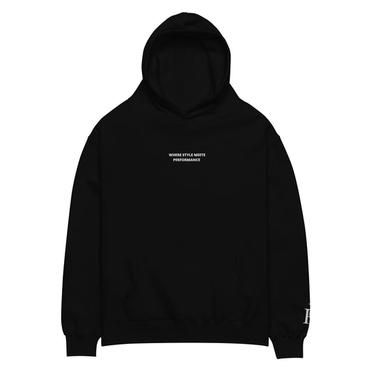 RANKL CHILL- oversized black hoodie