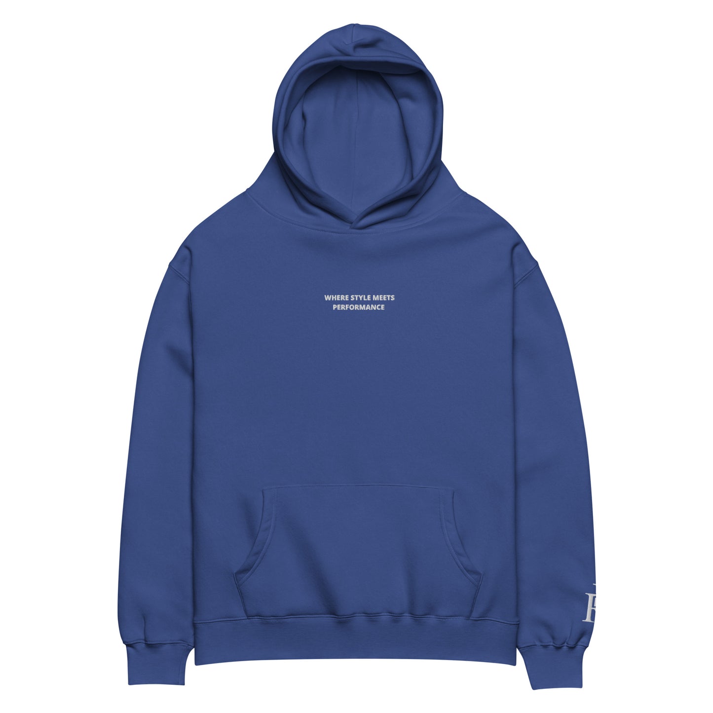 RANKL CHILL- oversized black hoodie
