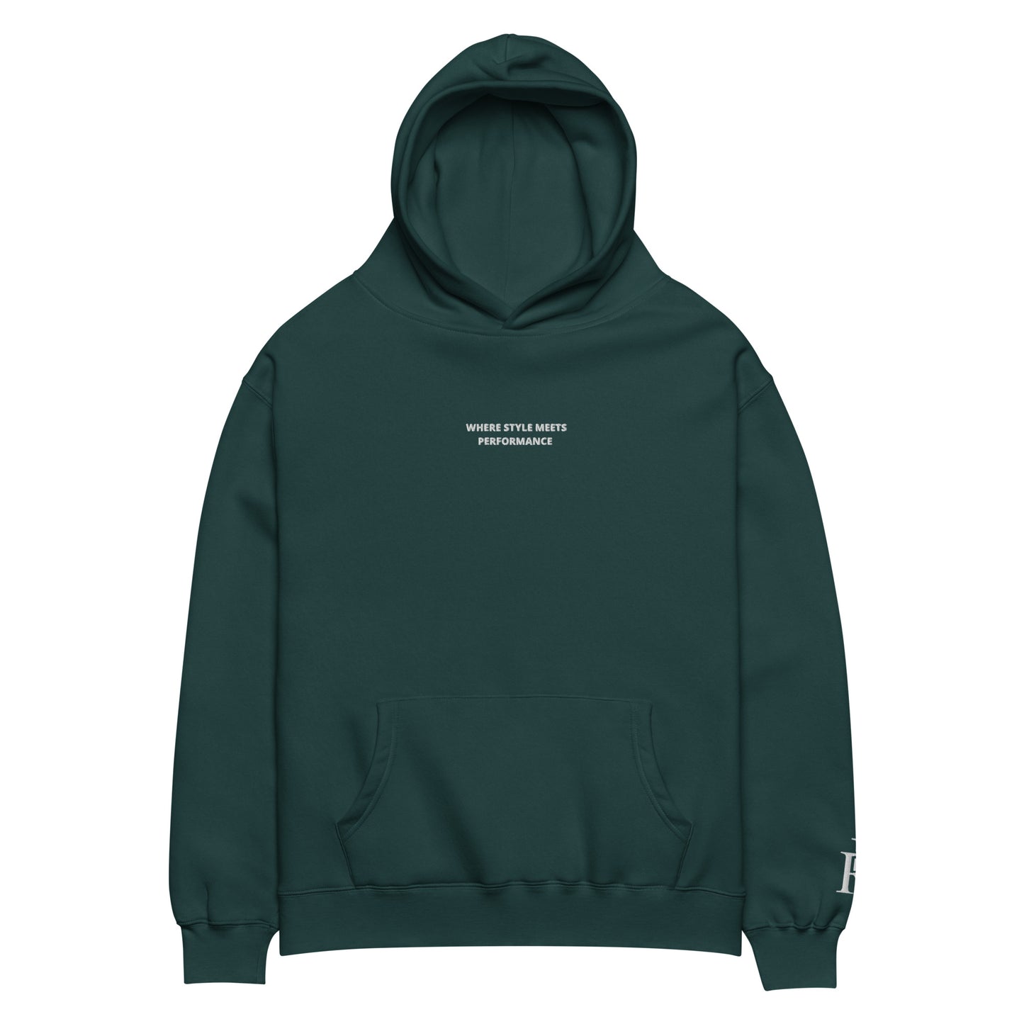 RANKL CHILL- oversized black hoodie